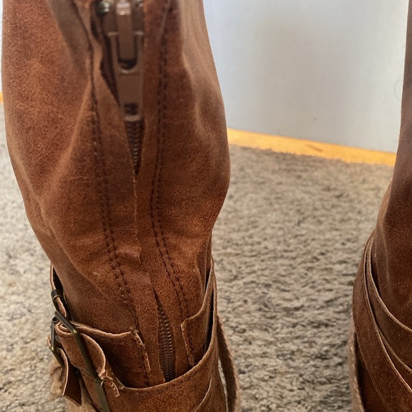 Vegan Coconuts by Matisse Cowboy Boots Size 10 - Picture 6 of 8